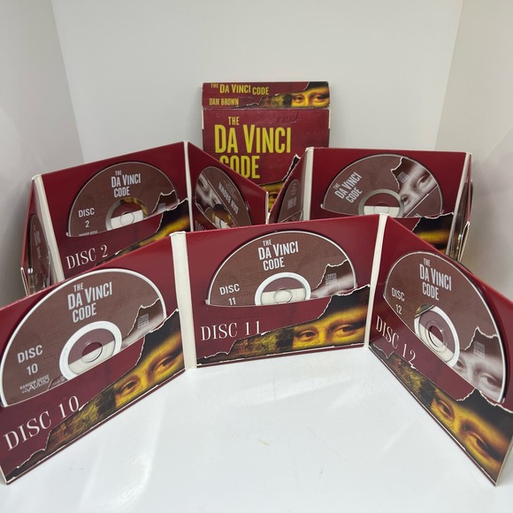The Da Vinci Code audiobook on CD by Dan Brown - Picture 5 of 5